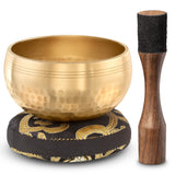 Handcrafted Tibetan Meditation Bowl - Plain Beaten