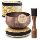 Premium Meditation Singing Bowl Set & Box